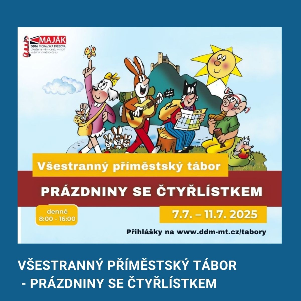 PRÁZDNINY SE ČTYŘLÍSTKEM