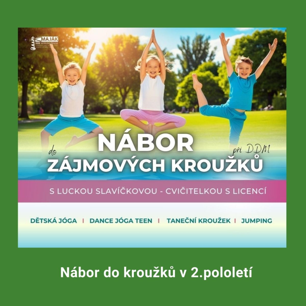 Nábor do kroužků s Luckou 