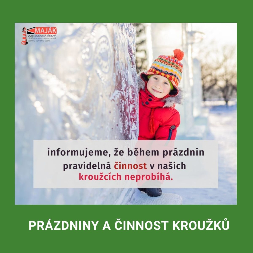 DŮLEŽITÉ INFORMACE PRO RODIČE