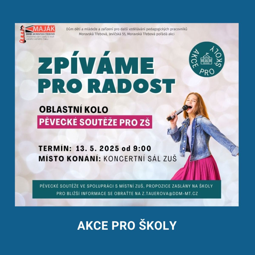Zpíváme pro radost - oblast 1.-9.tř.+Gy