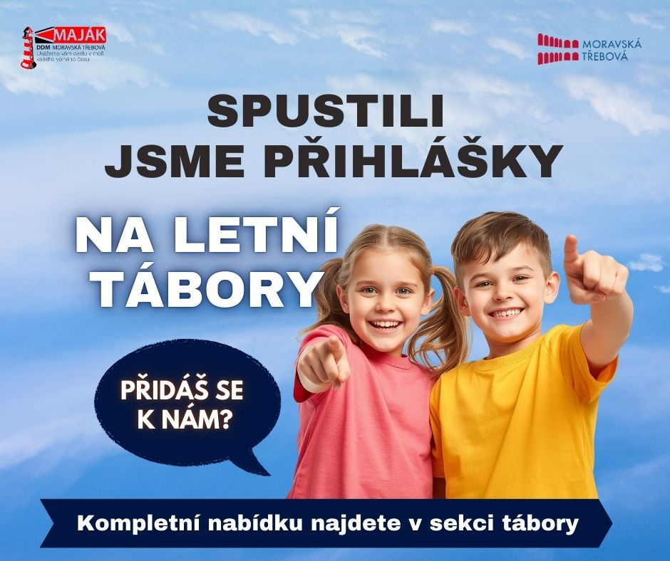 Nabídka letních táborů 2026