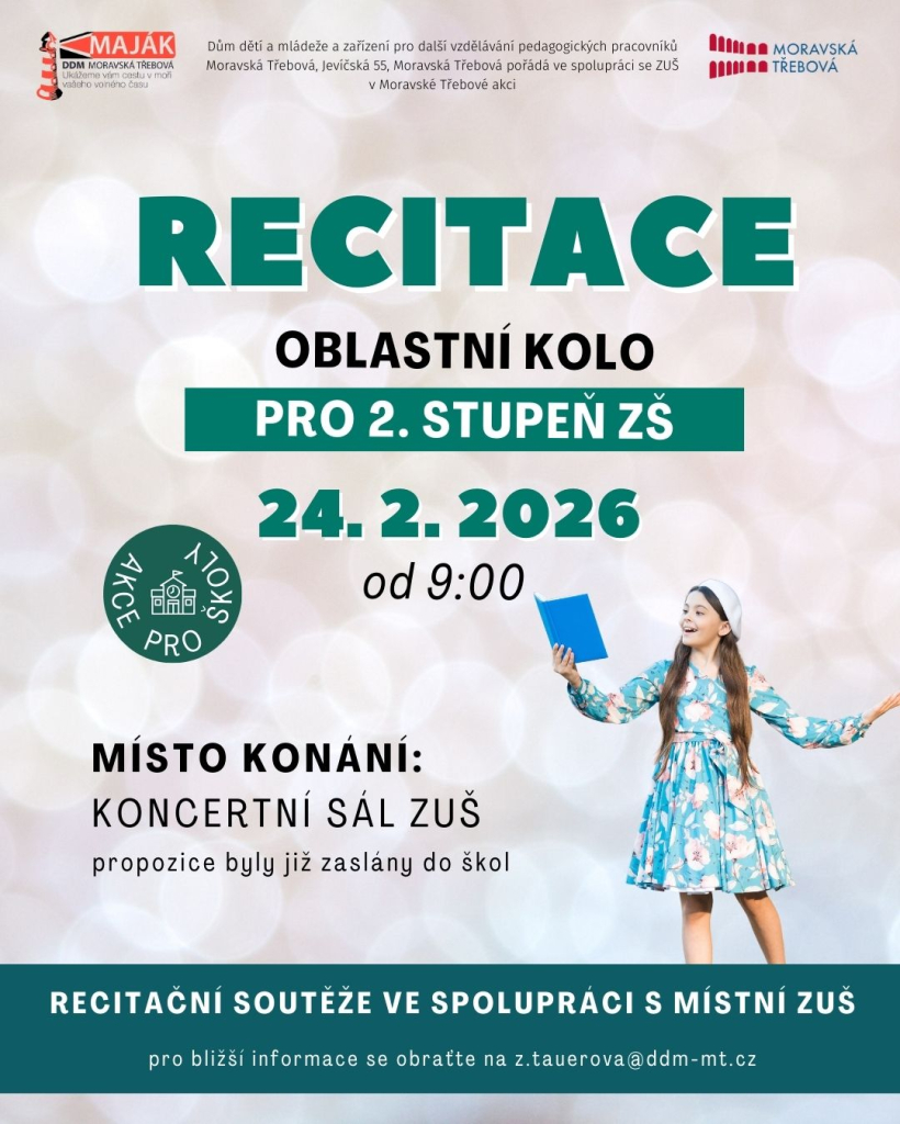 Recitace 2. st. ZŠ - oblast