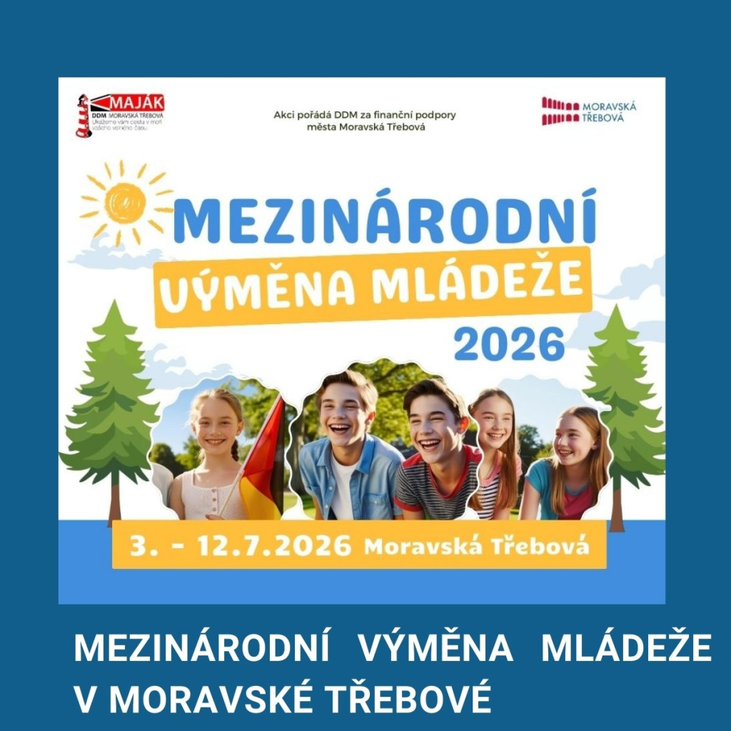 Mezinárodní výměna mládeže 2026