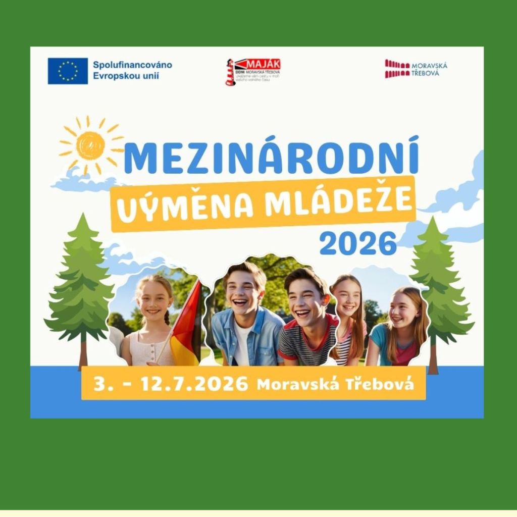 Mezinárodní výměna mládeže v Moravské Třebové je v plném proudu!