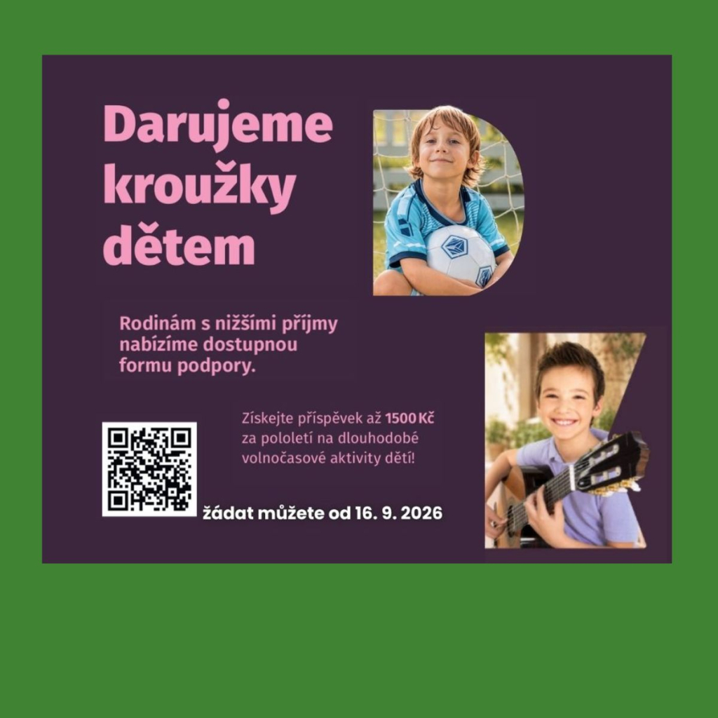 Darujeme kroužky dětem