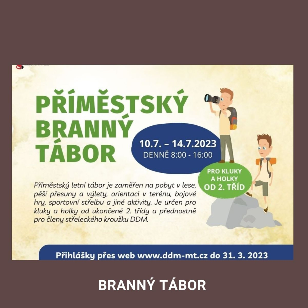 Branný příměstský tábor