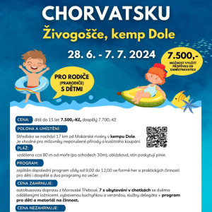 Prázdniny v Chorvatsku pro rodiče a prarodiče s dětmi