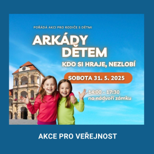 ARKÁDY DĚTEM - Kdo si hraje, nezlobí