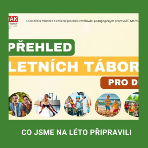 LÉTO S MAJÁKEM – tábory plné dobrodružství, her a zážitků