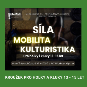 NABÍDKA KROUŽKU PRO MLADÉ SPORTOVCE
