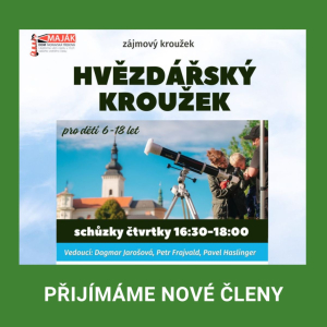 PŘIJÍMÁME NOVÉ ČLENY 