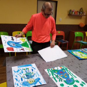 Modrá planeta - výtvarná soutěž