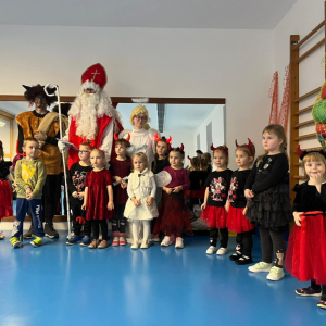 Mikuláš v kroužku Tancohrátky 