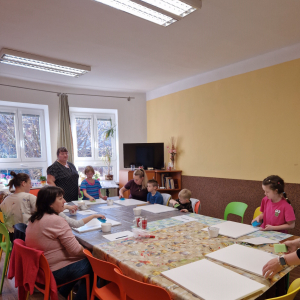 Malování pro maminky s dětmi 