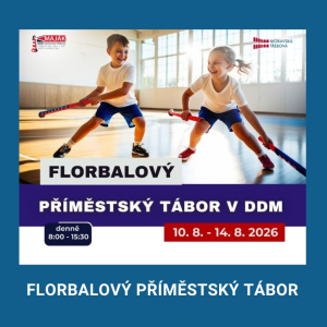 Florbalový příměstský tábor v DDM